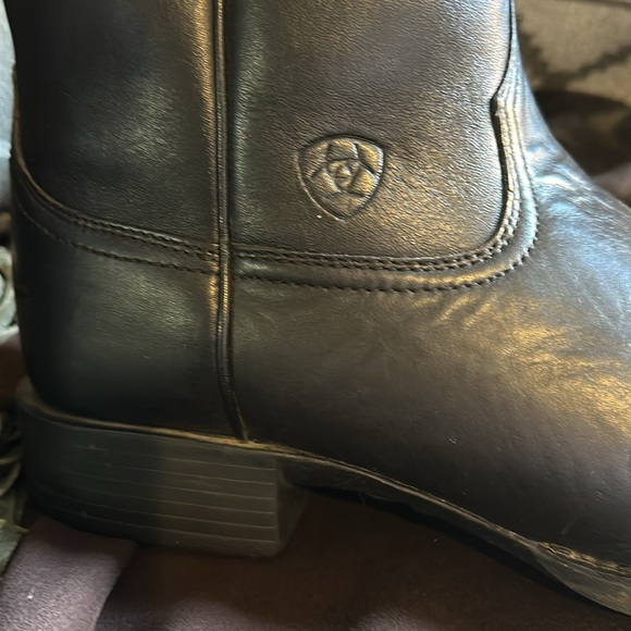 Ariat All Day Cushioning mens boots. 11.5 D. Black . Leather upper - Picture 2 of 12